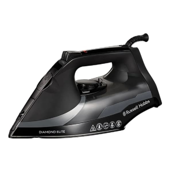 Fer à Repasser Russell Hobbs Diamond Elite 3100 W 27000-56 Noir Fer à Repasser Russell Hobbs Diamond Elite 3100 W 27000-56 Noir